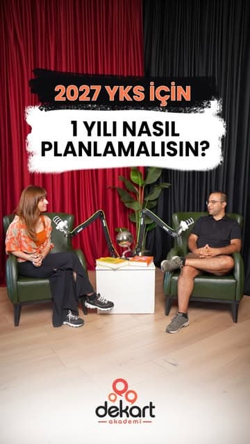 2027 YKS için 1 yılı nasıl planlamalısın?